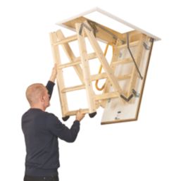 TB Davies FireFold Fire Rated 2.75m Loft Ladder Kit