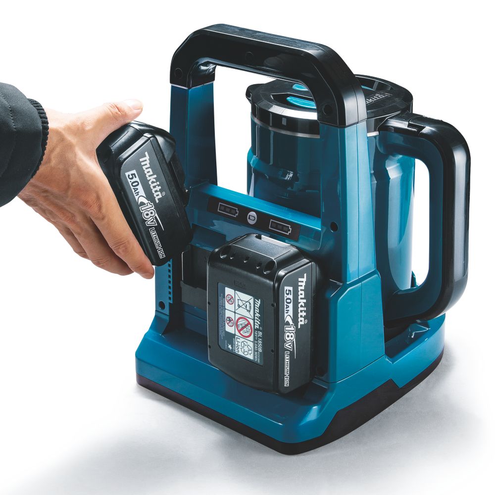 Makita KT 360 DZW Rechargeable Kettle 0.8 L 36V (18V×2) White Tool Only F/S  JP