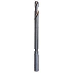 Starrett Kwik-Change Hex Shank Multi-Material Pilot Drill Bit 6mm x 120mm