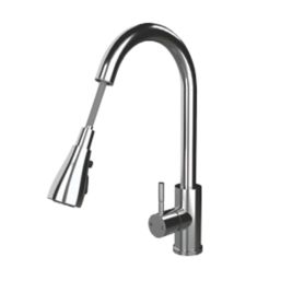 ETAL Bucks  Pull-Out Spray Mixer Tap Chrome