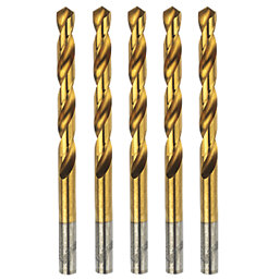 Erbauer  Straight Shank Metal Drill Bits 6.5mm x 101mm 5 Pack