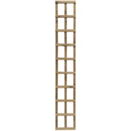 Rowlinson  Softwood Rectangular Trellis 1' x 6' 3 Pack