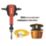 27.1kg Hex Shank Brushless Electric Concrete Breaker Bundle 110V 2 Week Hire