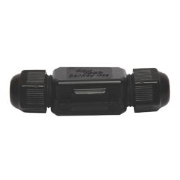 Raytech Barney-N 2-Entry 2-Pole IP69K Gel-Filled Straight Cable Joint Black