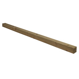 Forest Natural Timber Fence Posts 100mm x 100mm x 2400mm 4 Pack