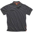 Scruffs Worker Polo Shirt Graphite Medium 42" Chest
