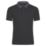 Regatta Contrast Coolweave Polo Shirt Black/Seal Grey Medium 42.5" Chest