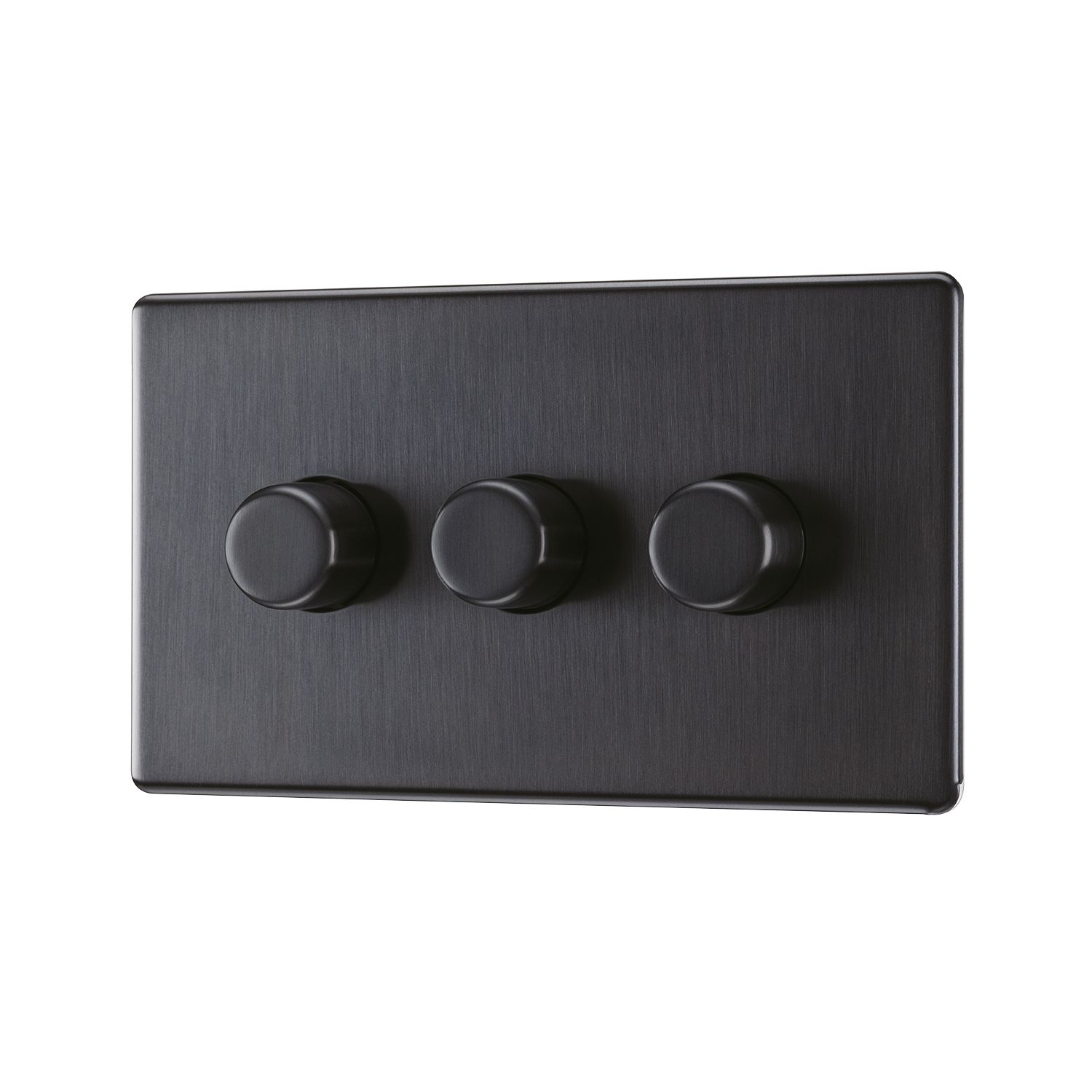 LAP 3-Gang 2-Way LED Dimmer Switch Slate Grey (466KJ)
