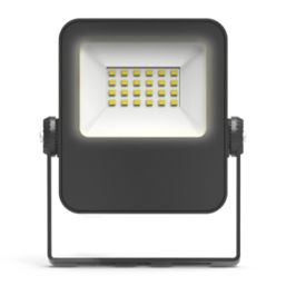 4lite  Outdoor LED Floodlight Black 20W 2100lm