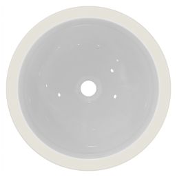 Armitage Shanks Cherwell 21 Round Under-Countertop Wash Basin No Tap Holes 380mm