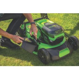 Greenworks 60V 1 x 4 0Ah Li Ion Brushless Cordless 46cm Self