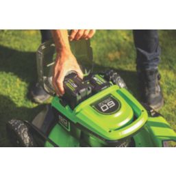 Greenworks  60V 1 x 4 0Ah Li-Ion  Brushless Cordless 46cm Self-Propelled Lawn Mower