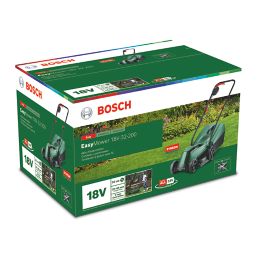 Bosch EasyMower 18V-32 18V 1 x 4.0Ah Li-Ion Power for All Cordless 32cm  Lawn Mower - Screwfix