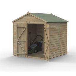 Forest Beckwood 7' x 7' (Nominal) Apex Shiplap Timber Shed