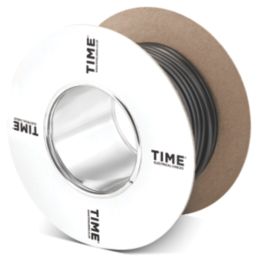 Time 2192Y Black 2-Core 0.5mm² Flexible Cable 25m Coil