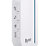 Byron  Battery-Powered Wireless Touch-Free Door Chime White