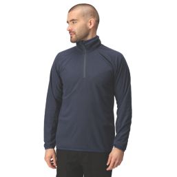 Regatta Navigate Half Zip Fleece Navy/Seal Grey 2X Large 47" Chest