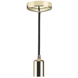 Knightsbridge  Contemporary Pendant Polished Brass