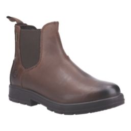 Cotswold Farmington Size 9  Brown Waterproof Non Safety Dealer Boots