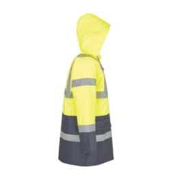 Site Shackley Hi-Vis Traffic Jacket Yellow/Navy Medium 51" Chest