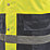 Site Shackley Hi-Vis Traffic Jacket Yellow/Navy Medium 51" Chest