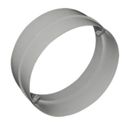 Manrose Round Pipe Connector White 125mm