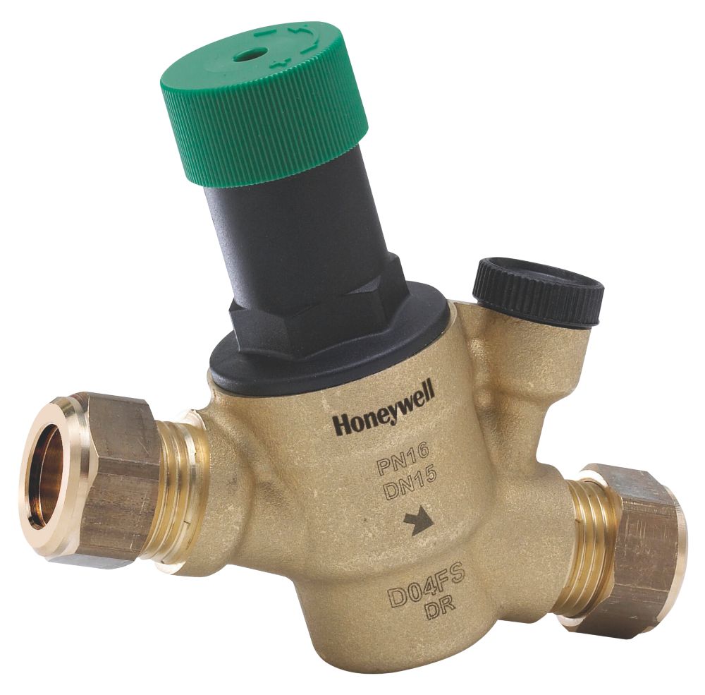 Honeywell Válvula reductora presión agua D04FM