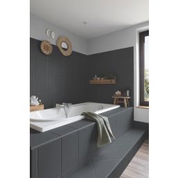 V33 2Ltr Charcoal Grey Satin Tile Paint