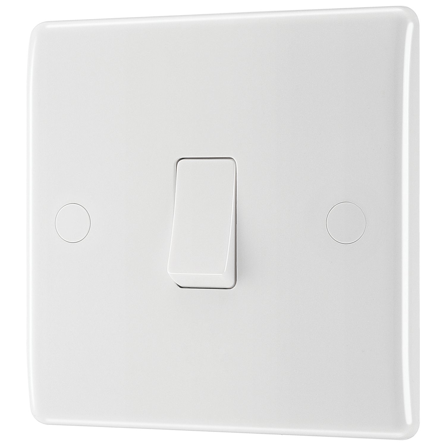 British General 800 Series 10AX 1-Gang Intermediate Switch White (467HV)