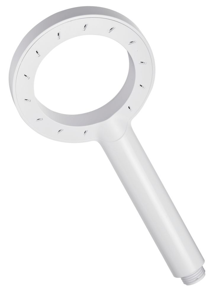 Triton Kylie Shower Head White / Chrome 110mm x 242mm