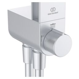 Ideal Standard Ceraflow Alu+ Shower Kit Silver