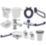 Armitage Shanks Doc M Monaco Pack with Thermostatic Mixer Tap Blue 12 Piece Set