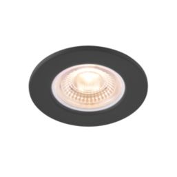 Saxby CosmosEco V3 Fixed  Fire Rated LED Recessed Downlight Black 6W 500lm