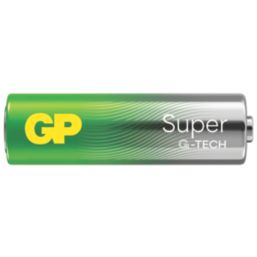 GP Batteries Super AA 1.5V Alkaline Batteries 10 Pack