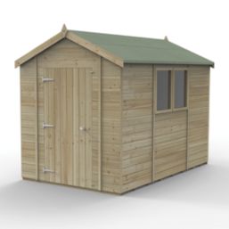 Forest Timberdale 6' 6" x 10' (Nominal) Apex Tongue & Groove Timber Shed
