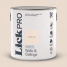 LickPro  2.5Ltr Taupe 03 Vinyl Matt Emulsion  Paint