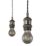 Quay Design Denver 5-Light Pendant Brushed Bronze