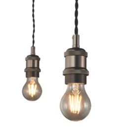 Quay Design Denver 5-Light Pendant Brushed Bronze