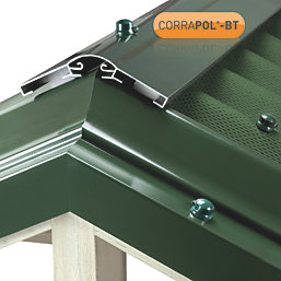 Corrapol-BT Green 3mm Super Ridge Bar 6000mm x 148mm