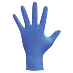 Site  Nitrile Powder-Free Disposable Gloves Blue X Large 50 Pack