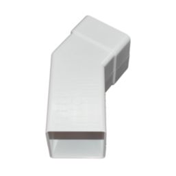 FloPlast  Square 25-65mm Adjustable Offset Bend White 65mm