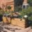 Rowlinson  Rectangular Patio Planter Natural Timber 1800mm x 400mm x 370mm