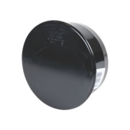 FloPlast  Push-Fit Socket Plug Black 110mm