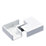 Tower  Flat Trunking Angles 25mm x 16mm 2 Pack