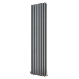 Ximax Fortuna 1800mm x 236mm 2369BTU Anthracite Vertical Designer Radiator