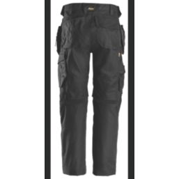 Snickers 6243 Hi-Vis Work Trousers Yellow 39" W 32" L