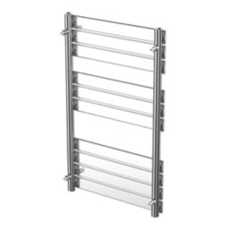 Flomasta Flat Bar 1000mm x 600mm 1126BTU Chrome Vertical Designer Radiator