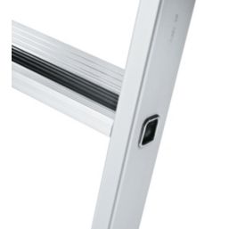 Zarges Aluminium 2.32m 5 Step Platform Step Ladder With Handrail