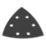 Titan  Medium Version Delta Sander Backing Pad 93mm