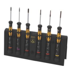 Wera Kraftform Micro 1578 A/6 Mixed Precision ESD Screwdriver Set 6 Pieces